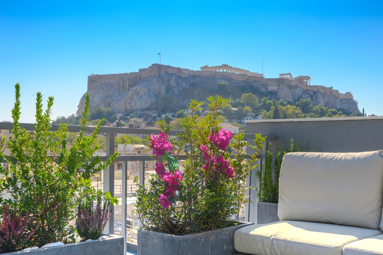 Hidesign Athens Acropolis Panorama Suite Exteriör bild